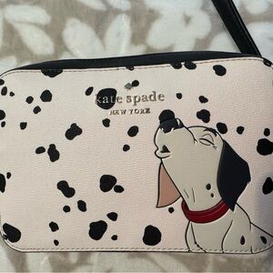 Kate Spade Dalmatian Dog Print Crossbody Bag